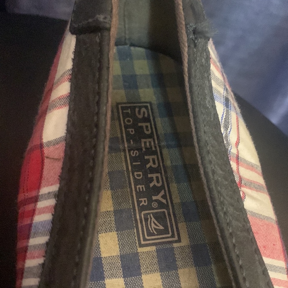 Women’s Vintage Sperry Plaid Top Siders - Size 9 - Picture 2 of 11
